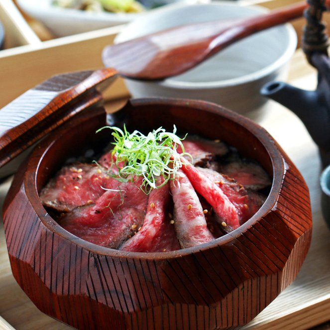 上質な和牛を使用した料理をご提供