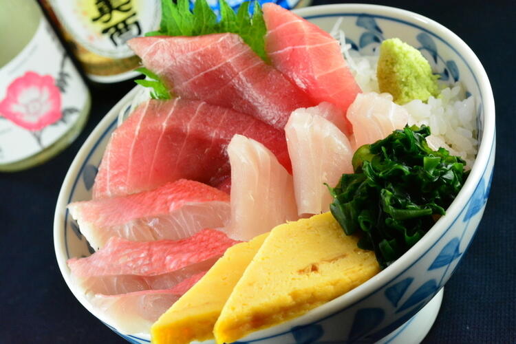 海鮮丼が自慢◎