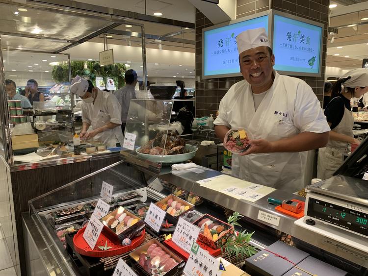 百貨店催事にも積極的に出店★