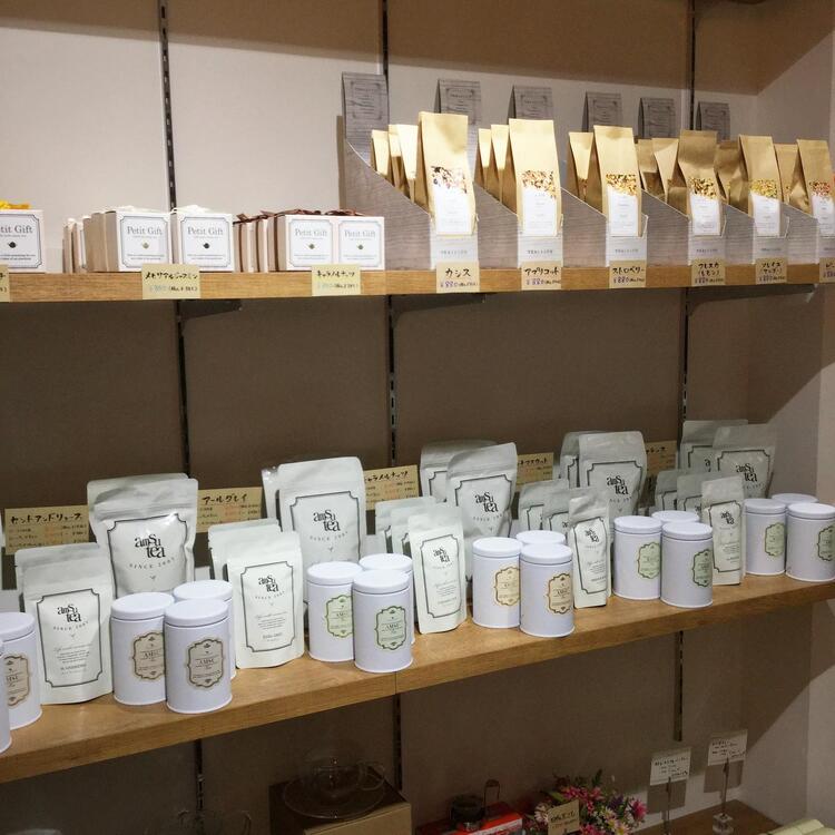 お家で楽しめる茶葉も販売中★