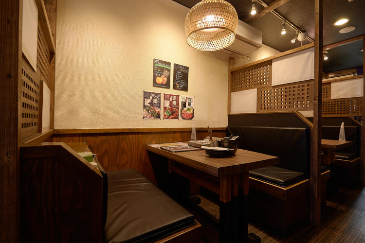 ゆったり店内