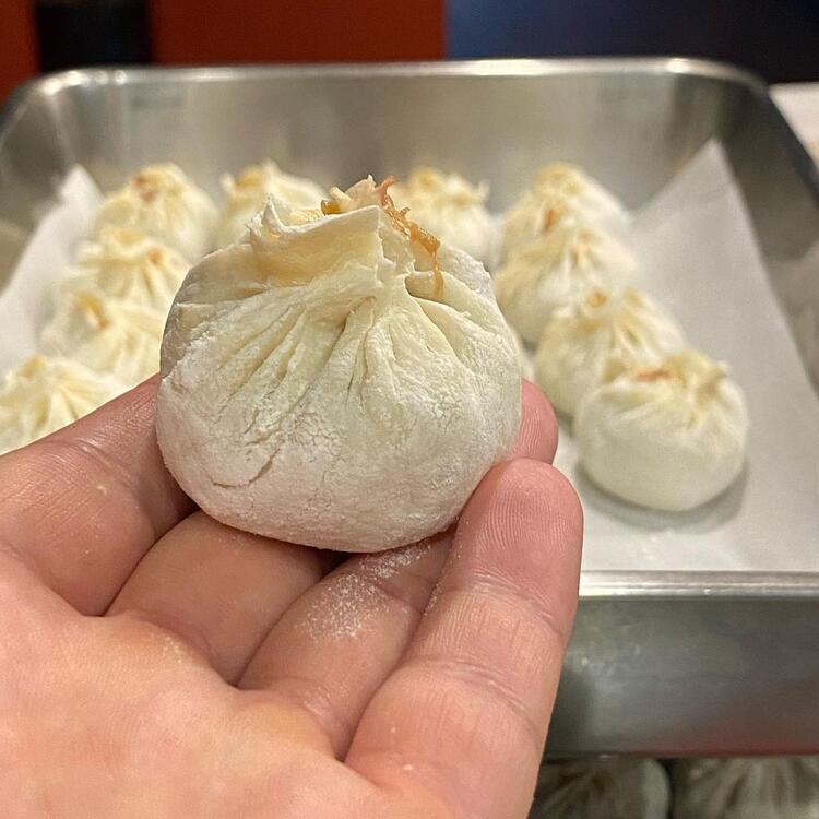 既存店では飲茶も人気メニューです