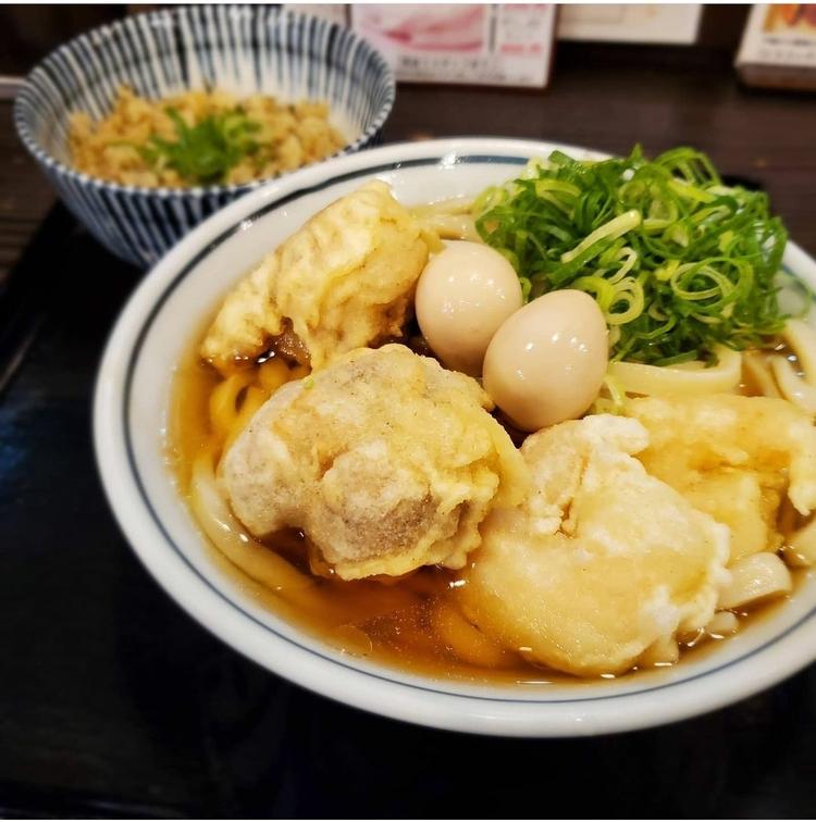 水曜限定『極みアゴ出汁うどん』