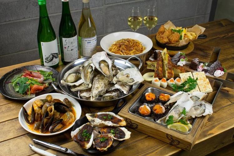 牡蠣をメインとした料理を提供しています!