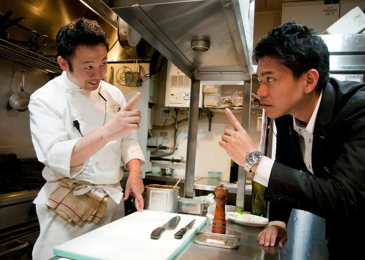 何でも相談に乗ってくれる店長と料理長