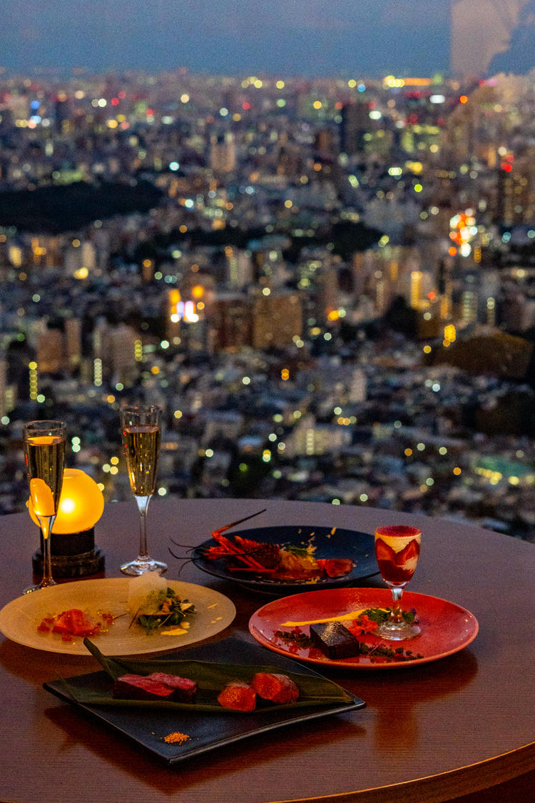 夕暮れ時の景色は最高!