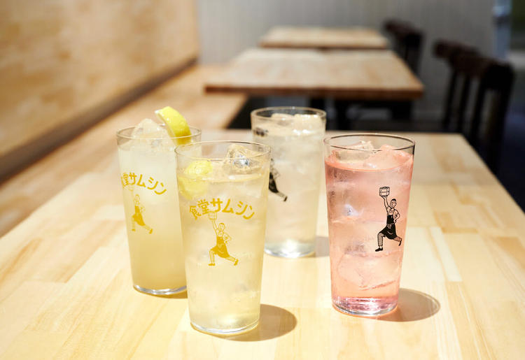手仕込みの自家製ドリンク