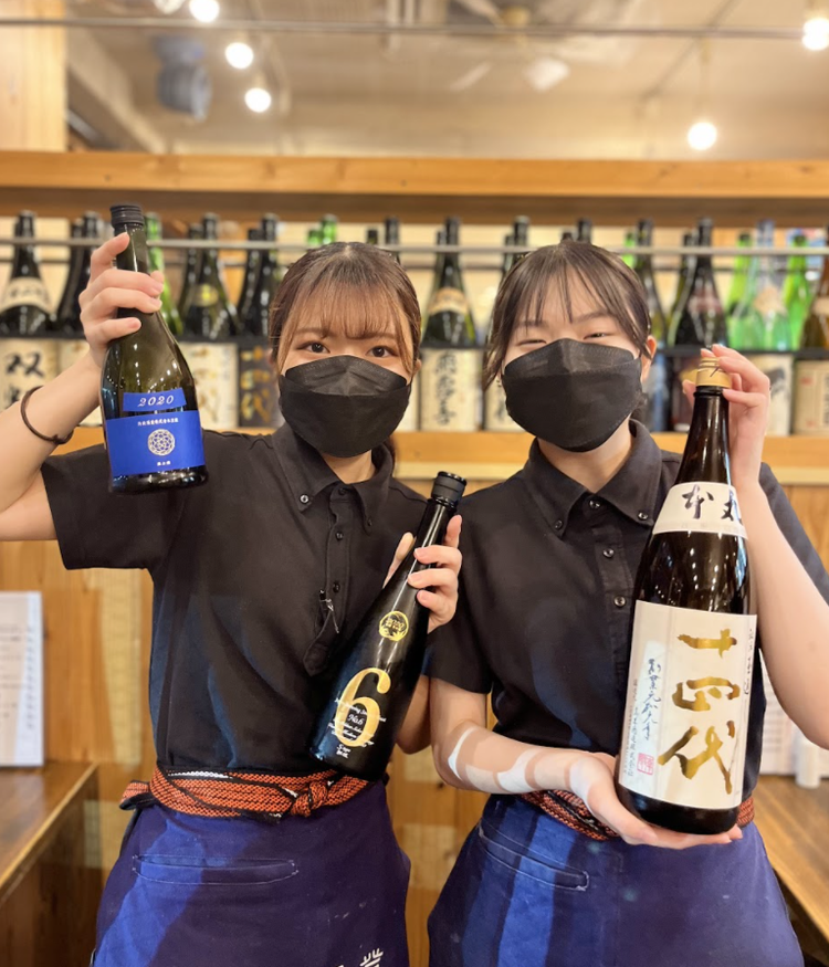 日本酒にこだわってます!