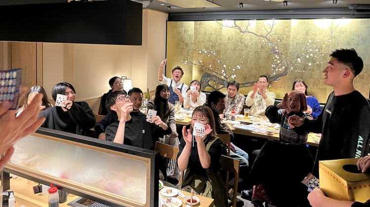 忘年会も本気!
