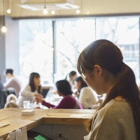 自然光が気持ち良い店内(2019年撮影)