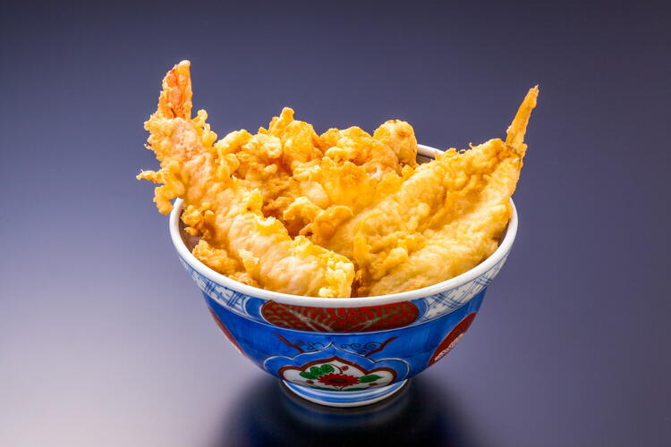 定番メニューは天丼です!