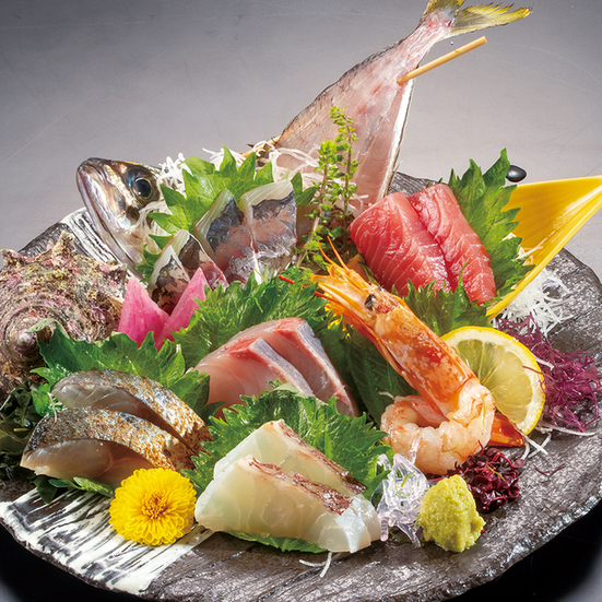 新鮮な魚を使用したメニューをご提供