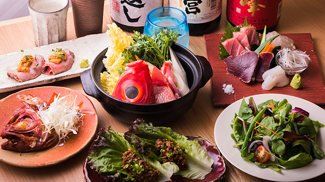 鮮魚を扱っています
