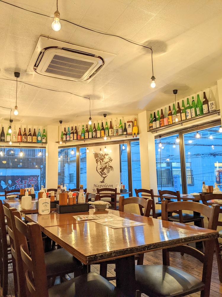 広々した店内。