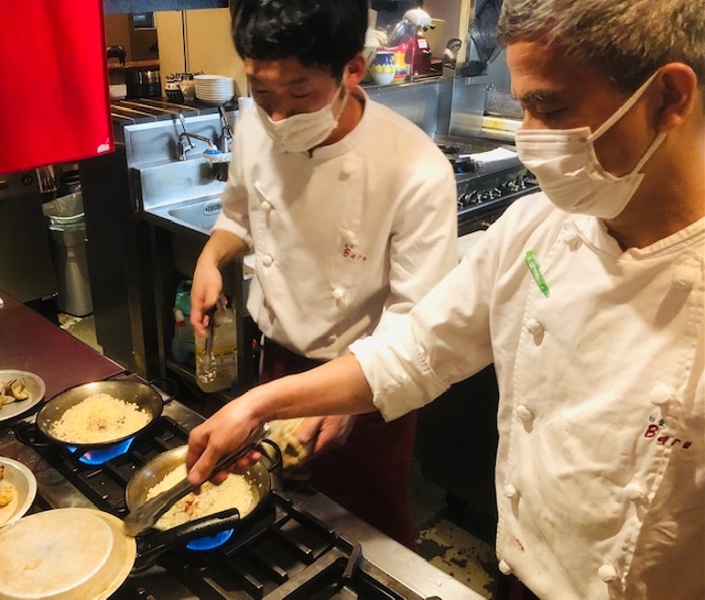 経験豊かなシェフが丁寧に指導します!