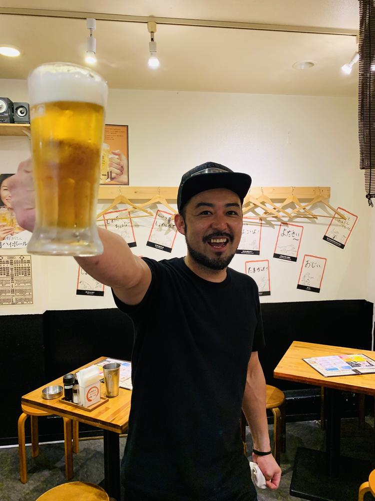 一緒に気持ちよくカンパイしましょう!!