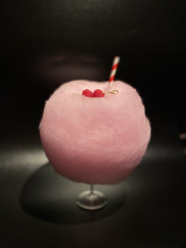 人気のふわふわわたあめドリンク☆