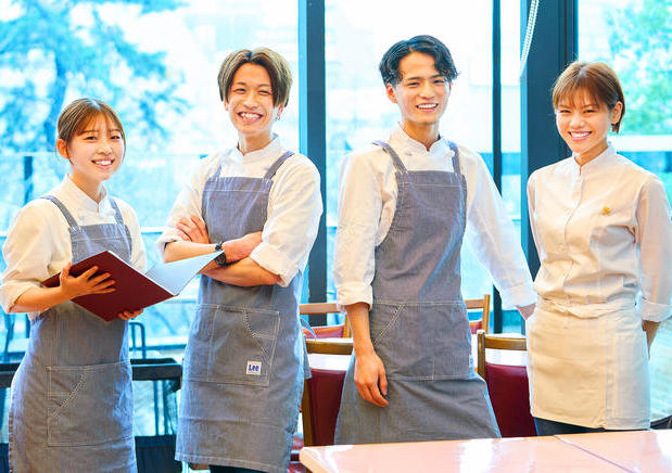 合言葉は、ありがとう。チームワーク抜群♪