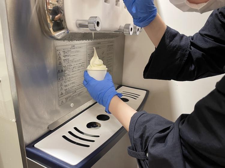 ソフトクリームもクラフトミルク仕込み🍦