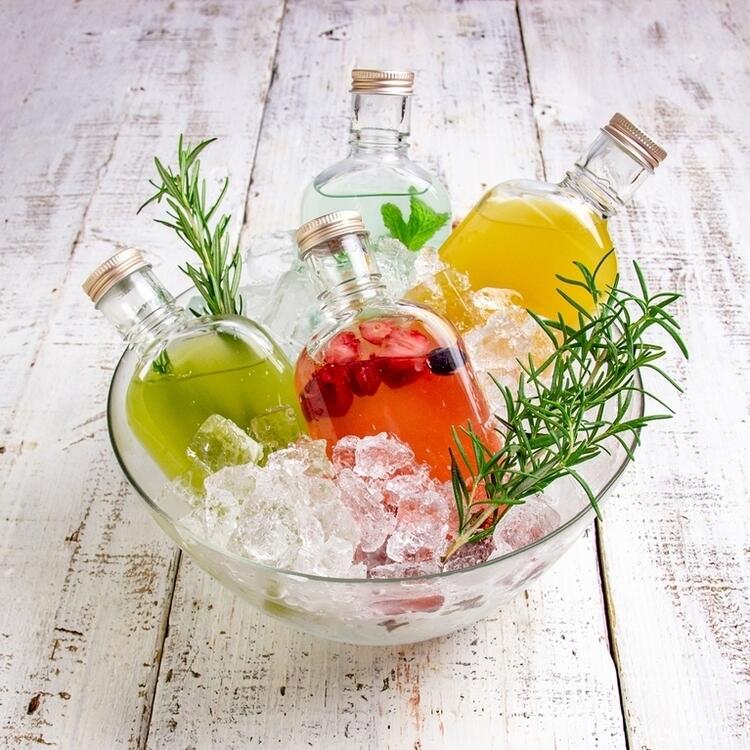カラフルで華やかな日本酒カクテル