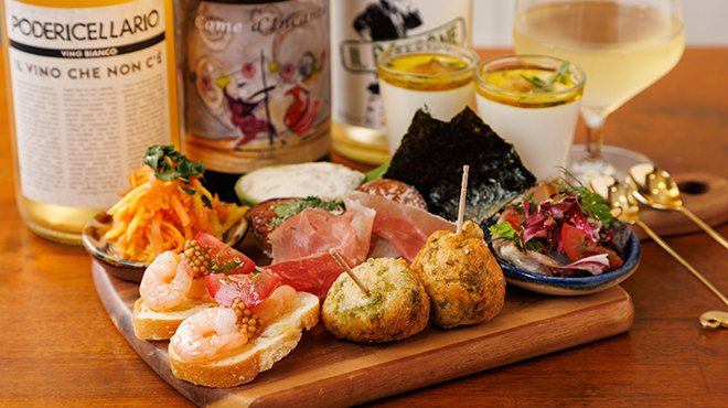 厳選食材を使ったイタリアンをご提供◎