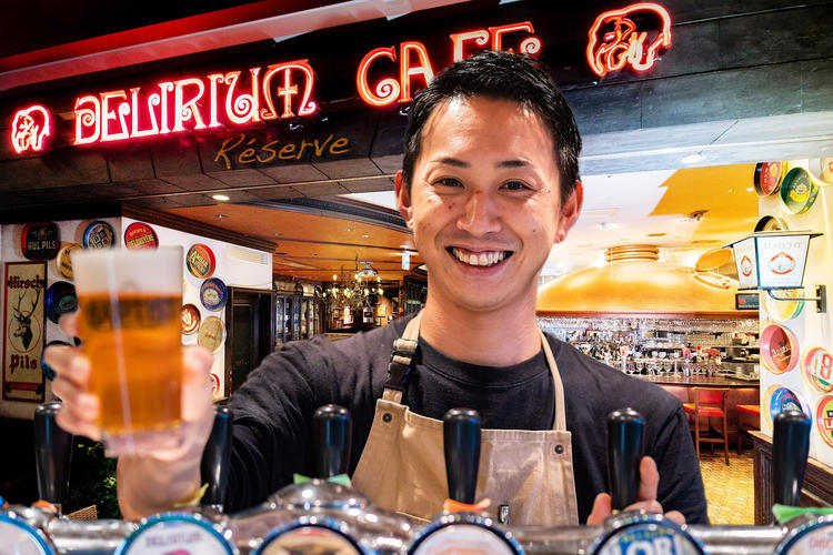 最大38種の樽生ビール