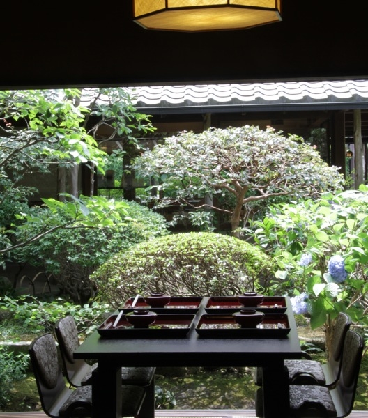 きれいな庭がございます。