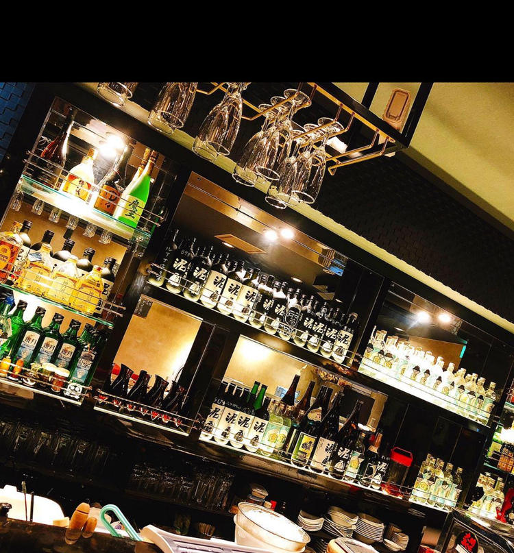 日本酒などお酒の種類も豊富