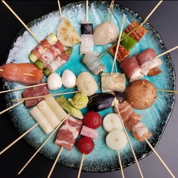 見た目にも綺麗な食材の数々