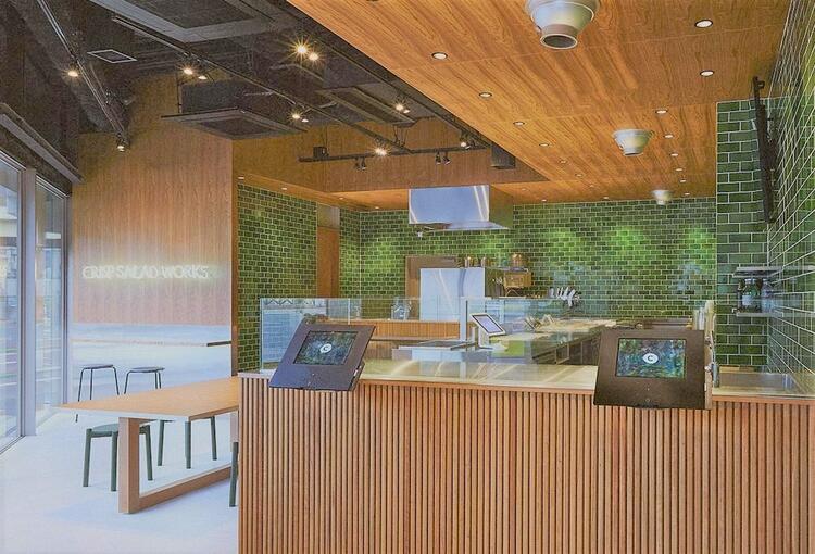 明るくスタイリッシュな店内★