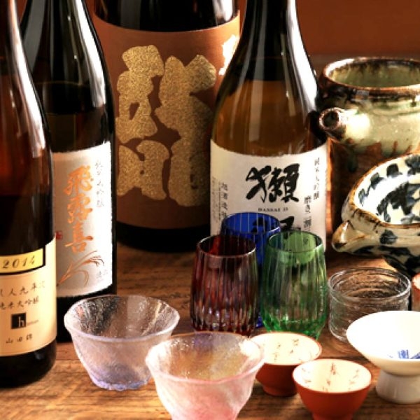 日本酒のラインナップも自慢!