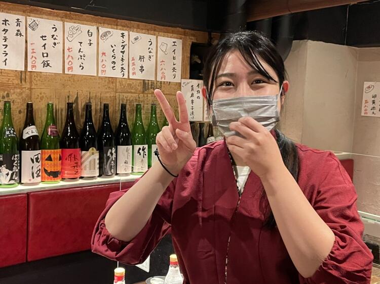楽しく働くスタッフのお陰で常連様も多く
