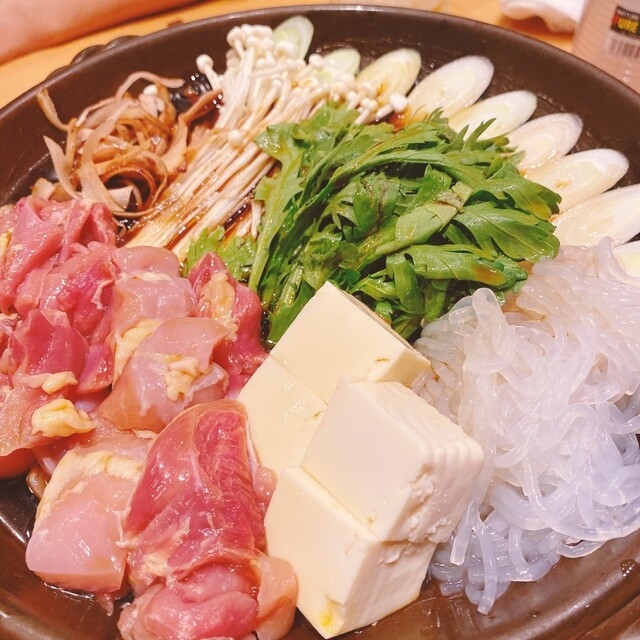 軍鶏のすき鍋