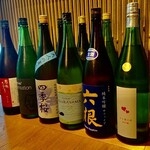 日本酒も多数取り揃え知識が身に付きます