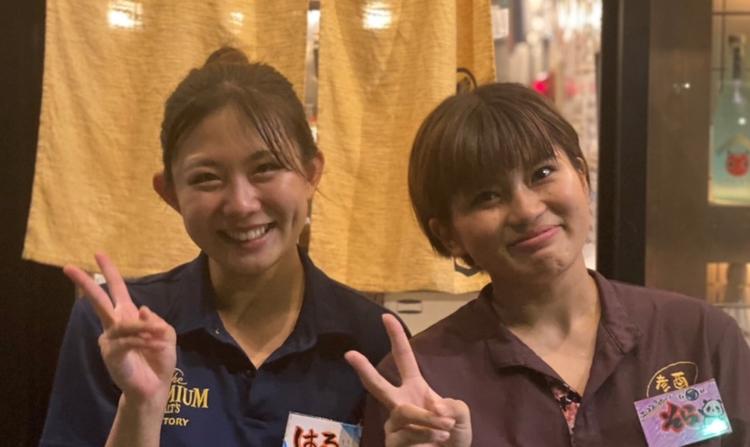 笑顔でお出迎え♪