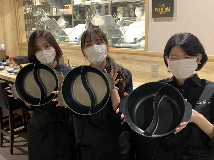 先輩方が優しく教えてくれます。