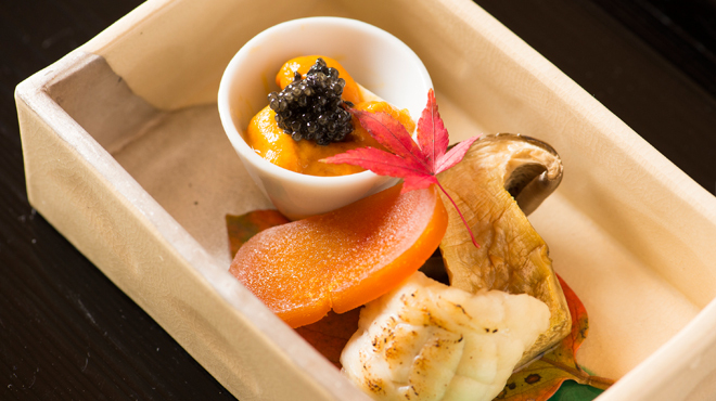 旬の食材を用いた京料理もご用意