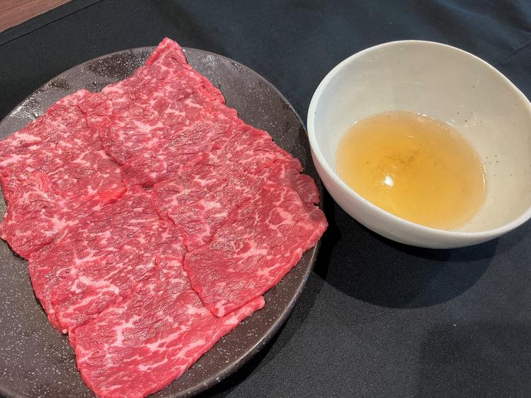 絶品!さっぱりした特製だし汁