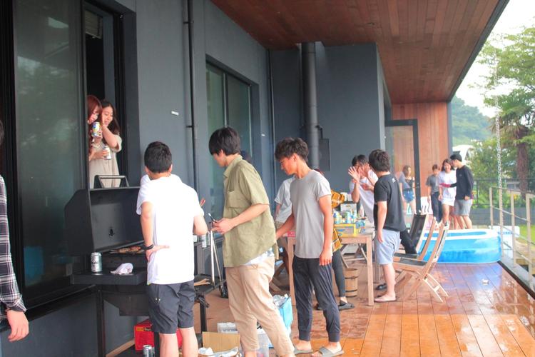 高級ヴィラを貸し切って、BBQ♪