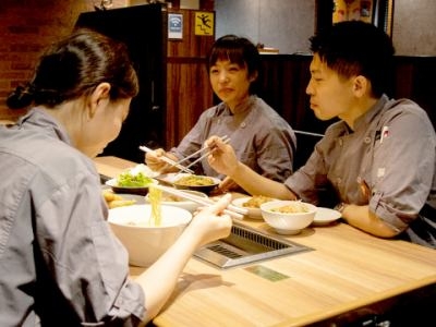 美味しい『まかない』もあります!