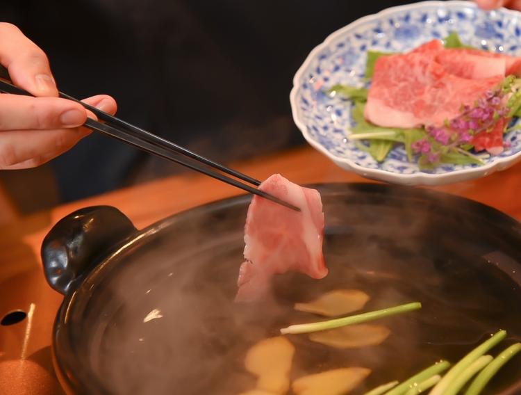 和牛しゃぶしゃぶの口水ソース