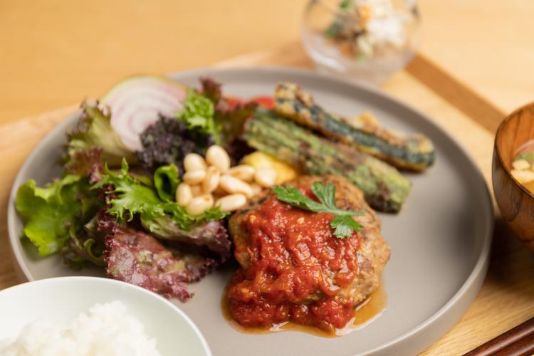 河北町産のイタリア野菜をふんだんに