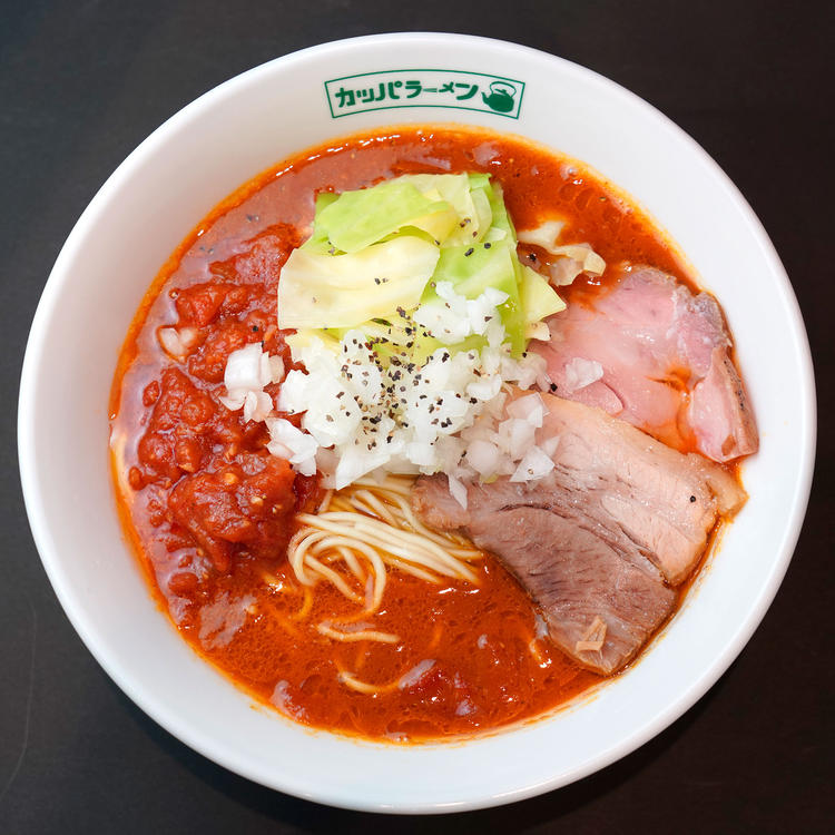 当店一押しのトマトらーめん。