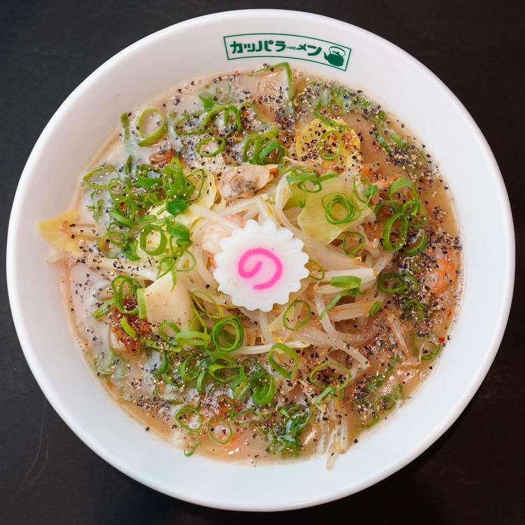男性人気NO.1のシーフードらーめん。