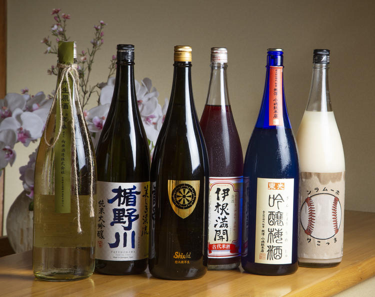 こだわりのお酒をチョイス!!