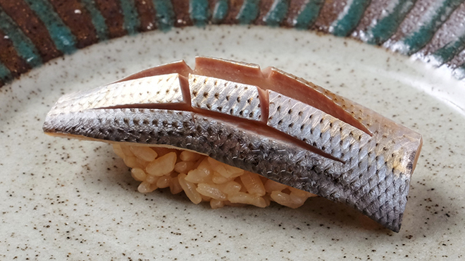 最高級のネタを使用した鮨
