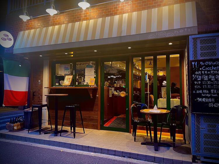 落ち着いた雰囲気のイタリア食堂です♪
