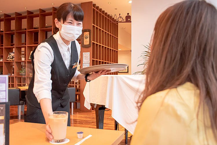 親切な先輩スタッフがサポート