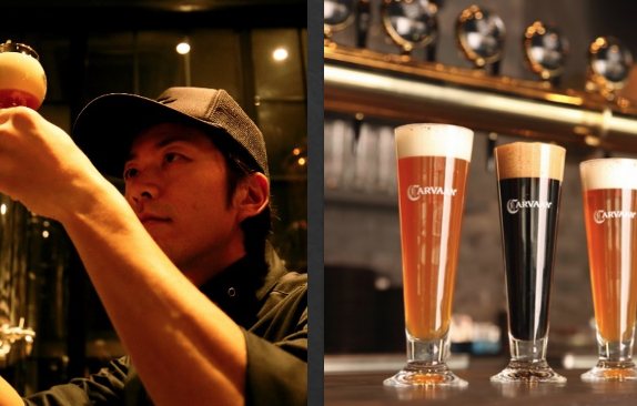 自社醸造のクラフトビール