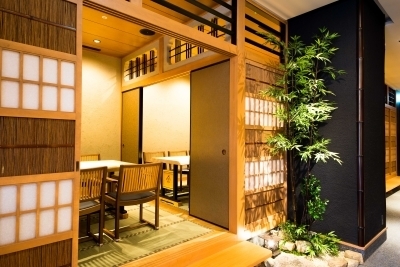 高級感のある店内